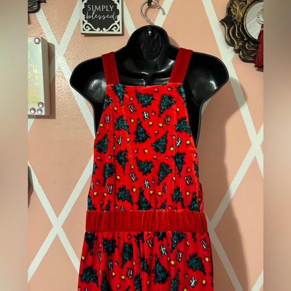 Christmas Overalls Velour - Picture 7 of 10